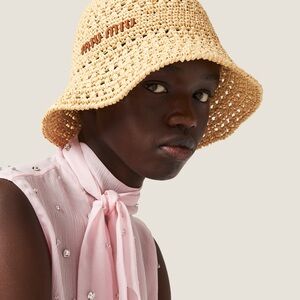 Miu Miu Woven Hat